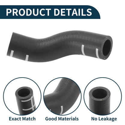 Radiator Hose for Porsche Panamera (2010–2016) No. 97010642001 Rubber