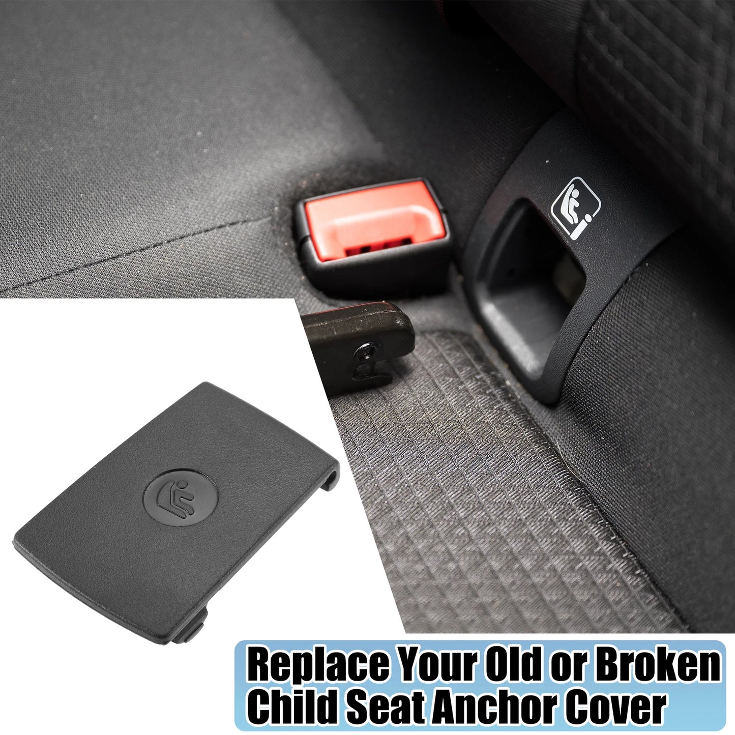 Rear Child Seat Anchor ISOFix Cover 52207319687 for BMW 1 Series (2004–2013)