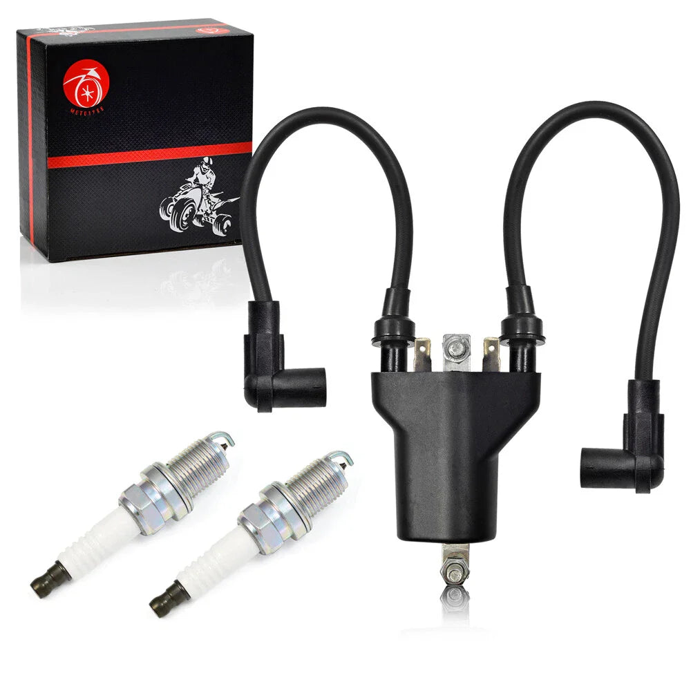 Ignition Coil & Spark Plug for EZGO Marathon Medalist TXT (1996–2003)