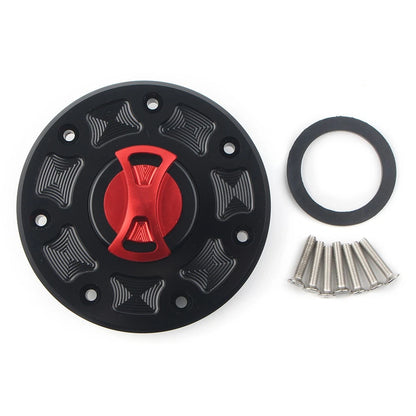 Fuel Gas Tank Cap Cover for Kawasaki Ninja 500 ZX-6 ZX-7 ZX-9 ZRX-1100 (1994–2003) Red