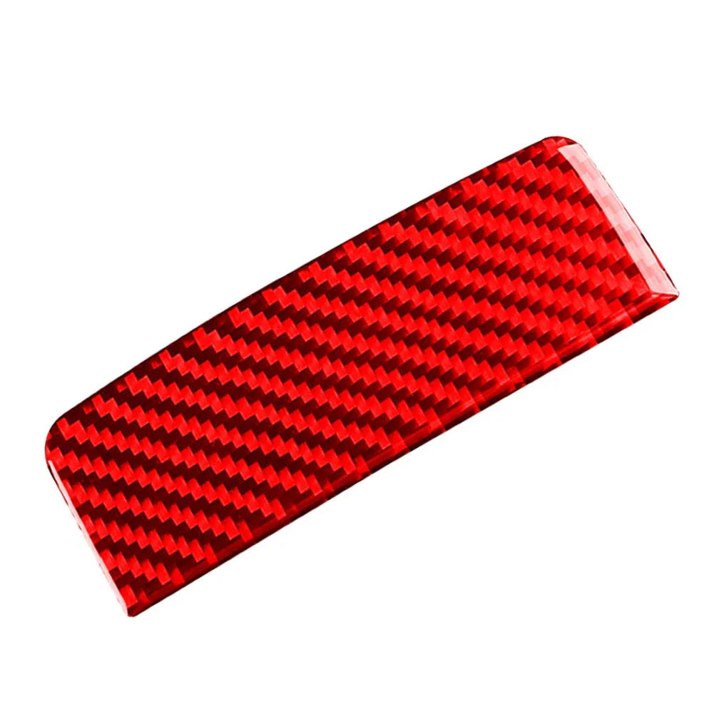 Carbon Fiber Rear Console Panel Cover for Subaru WRX STI (2015-2021)