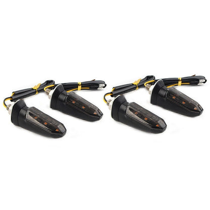 4X LED Turn Signal Indicator Blinker Light for Universal Motorcycle (12V)