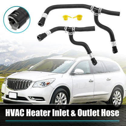 Heater Hose Assembly Set for Chevrolet Traverse, GMC Acadia (2010–2017)