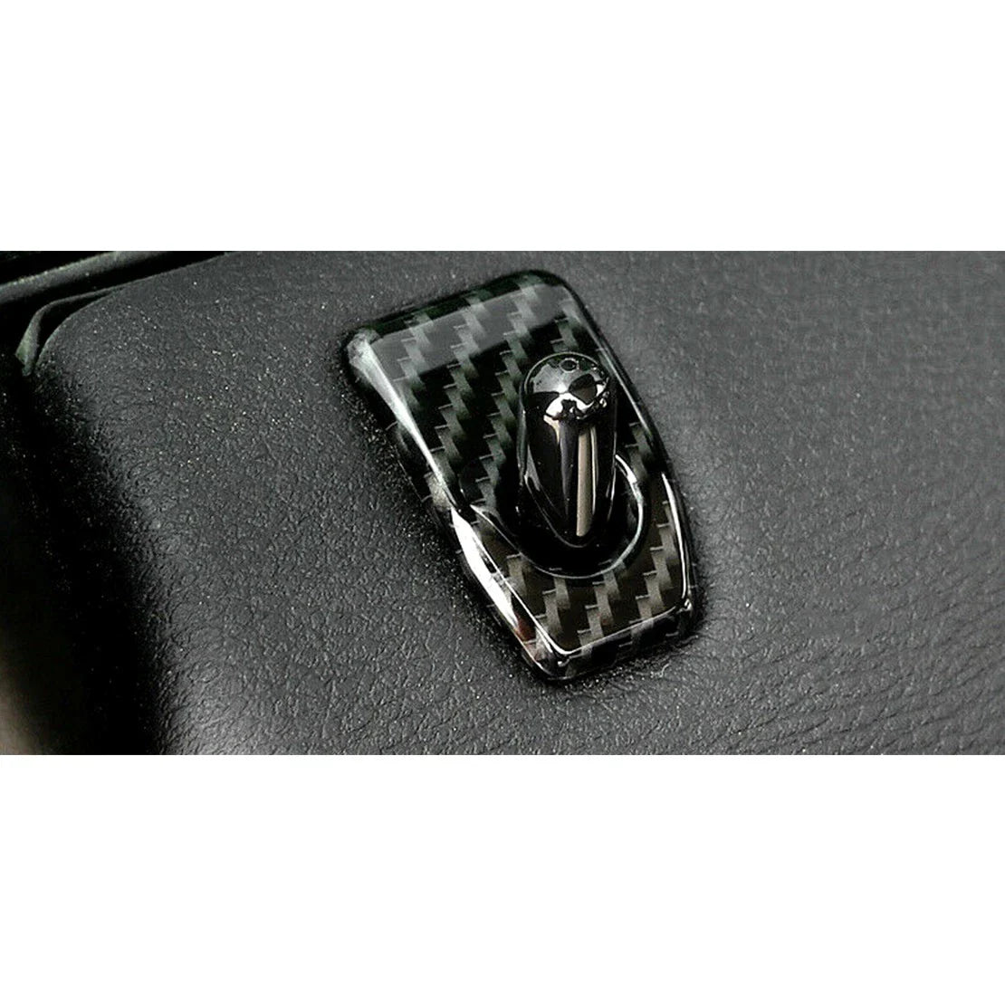 4pcs Carbon Fiber Door Lock Knob Covers for BMW X5 F15 (2014-2017)