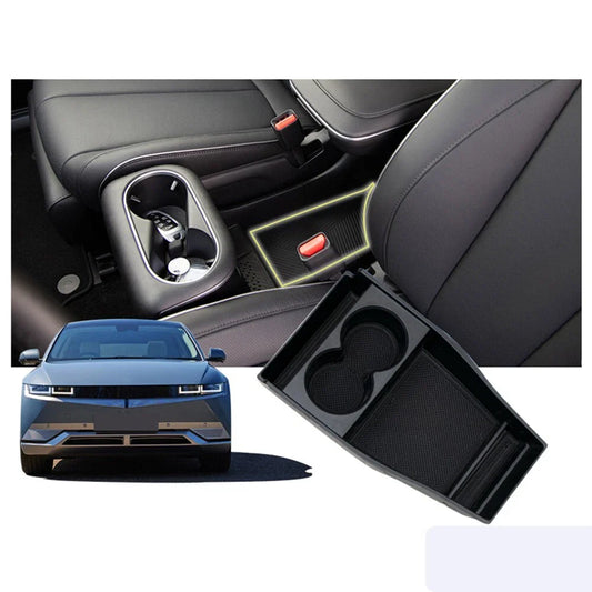 Center Console Storage Box ABS Heat-Resistant PVC Insert Pad