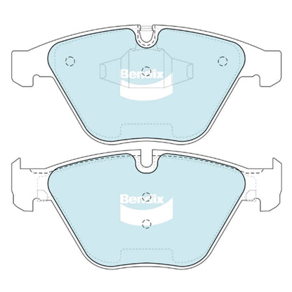 Front Disc Brake Pad Set 312mm for BMW 523i E60 (2007 - 2009)