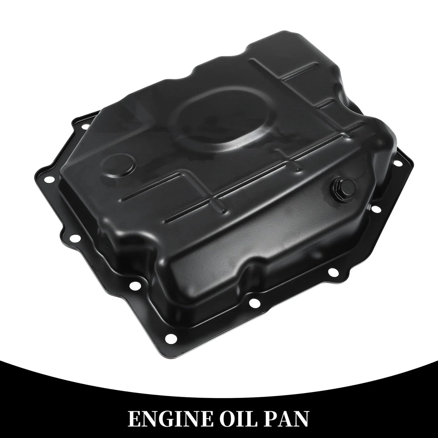 Engine Oil Pan for Dodge Challenger 2009-2010 - No.52852912AA/52852912AC Black