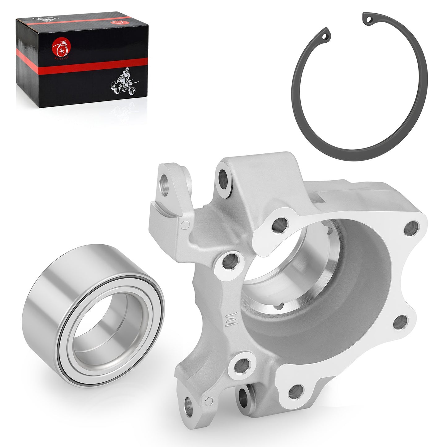 Right Wheel Bearing Carrier & Bearing Ring Kit for Polaris RZR Turbo XP (2017–2021)