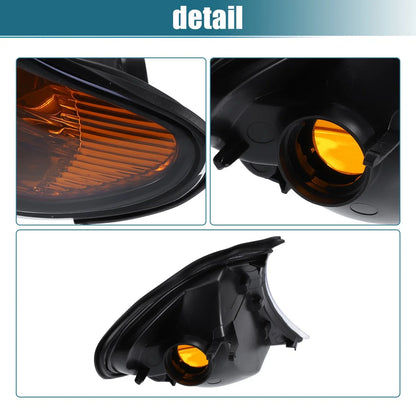 Amber Turn Signal Light Lamp Corner Signal Light for BMW E46 3 Series (2002-2005)