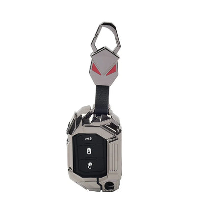 Keyless Remote Key Fob Cover for Jeep Wrangler, Gladiator (2018-2024)