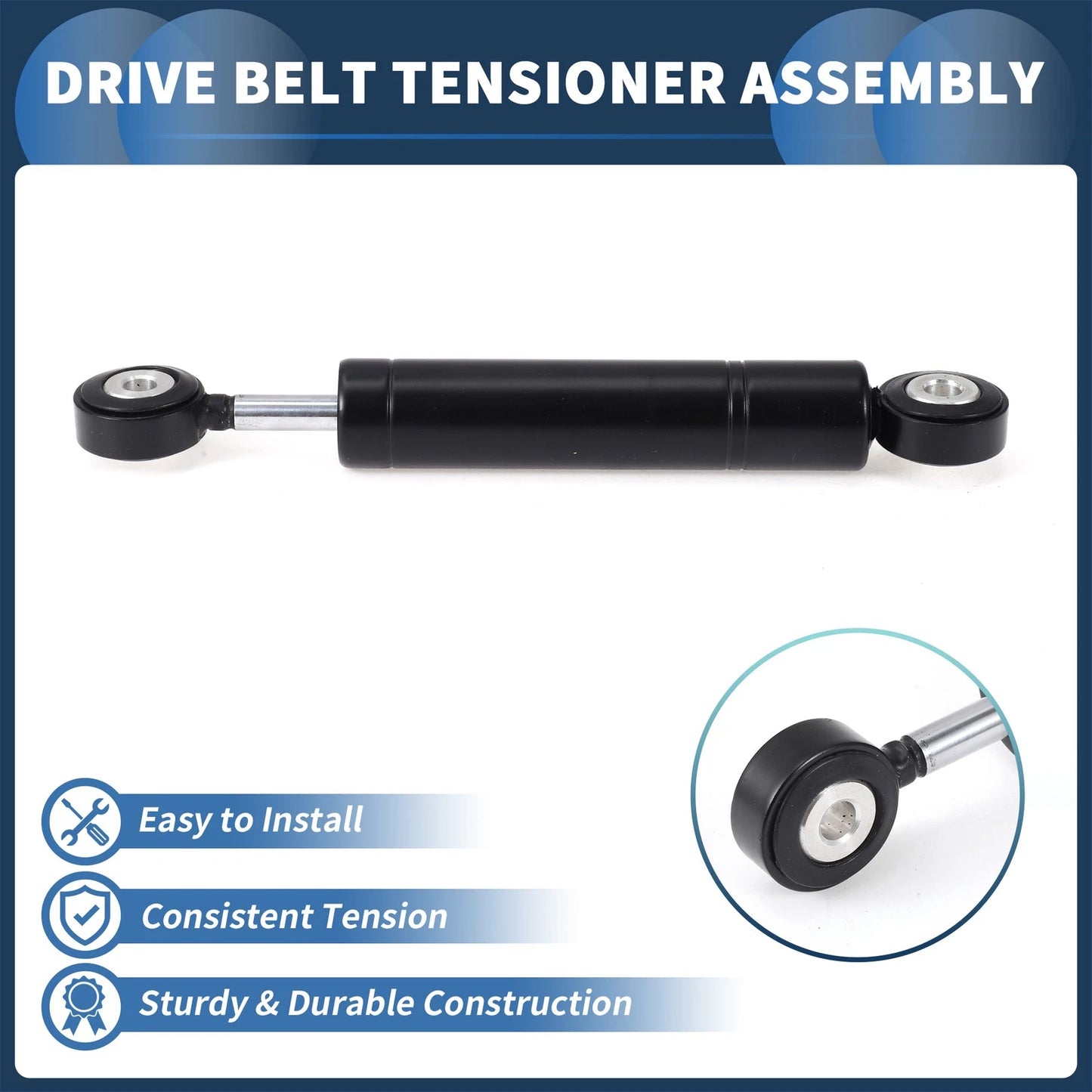 Belt Tensioner for Mercedes-Benz C-Class (1993–2001) No. 6042000214 Metal
