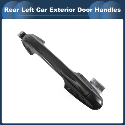 Rear Left Door Handle No. 72680SDET01 for Honda Accord (2003–2007) Black