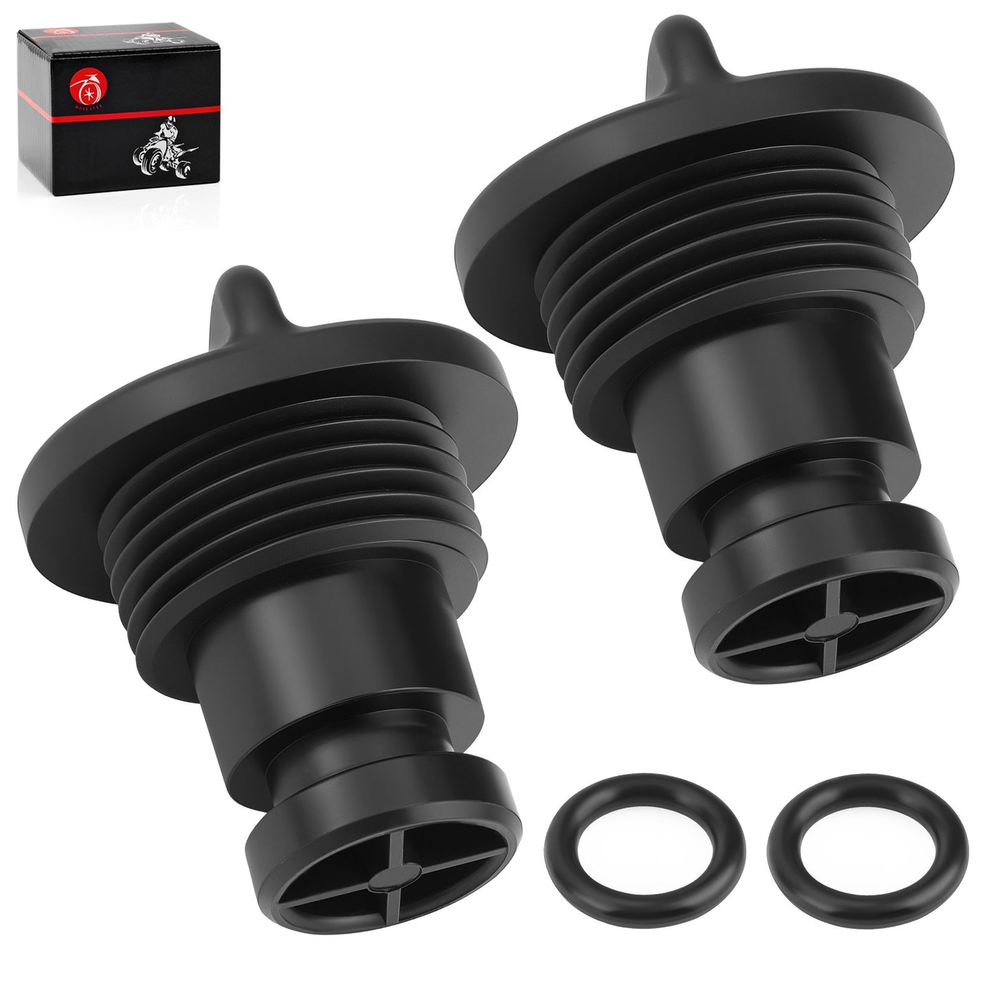 Set of 2 Water Flush Plugs for Suzuki DF 25 30 60 70 90 100 115 140 HP (1998–2019)