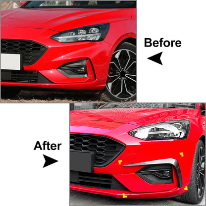 Front Bumper Side Splitter for Ford Focus MK4 ST Line (2019-2022)
