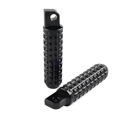 Foot Pegs for Harley Davidson Softail Sportster (Various Years) - Black Aluminum