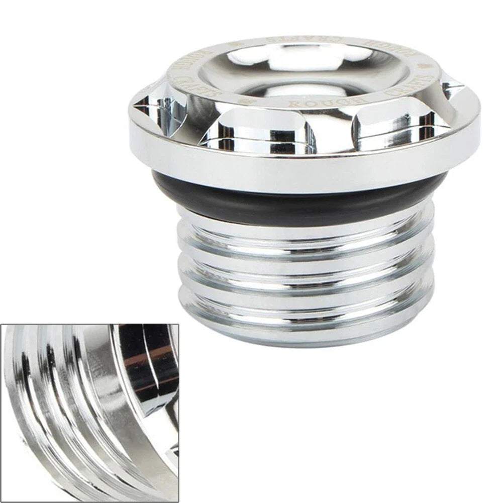 Fuel Gas Cap Oil Tank Cover for Harley Sportster 883 1200 (2004-2023)