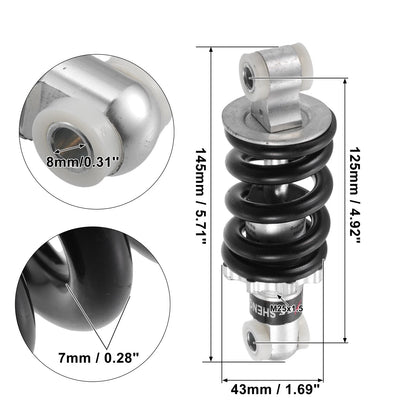 Rear Shock Absorber 125mm 1200lbs for Scooter Dirt Bike ATV
