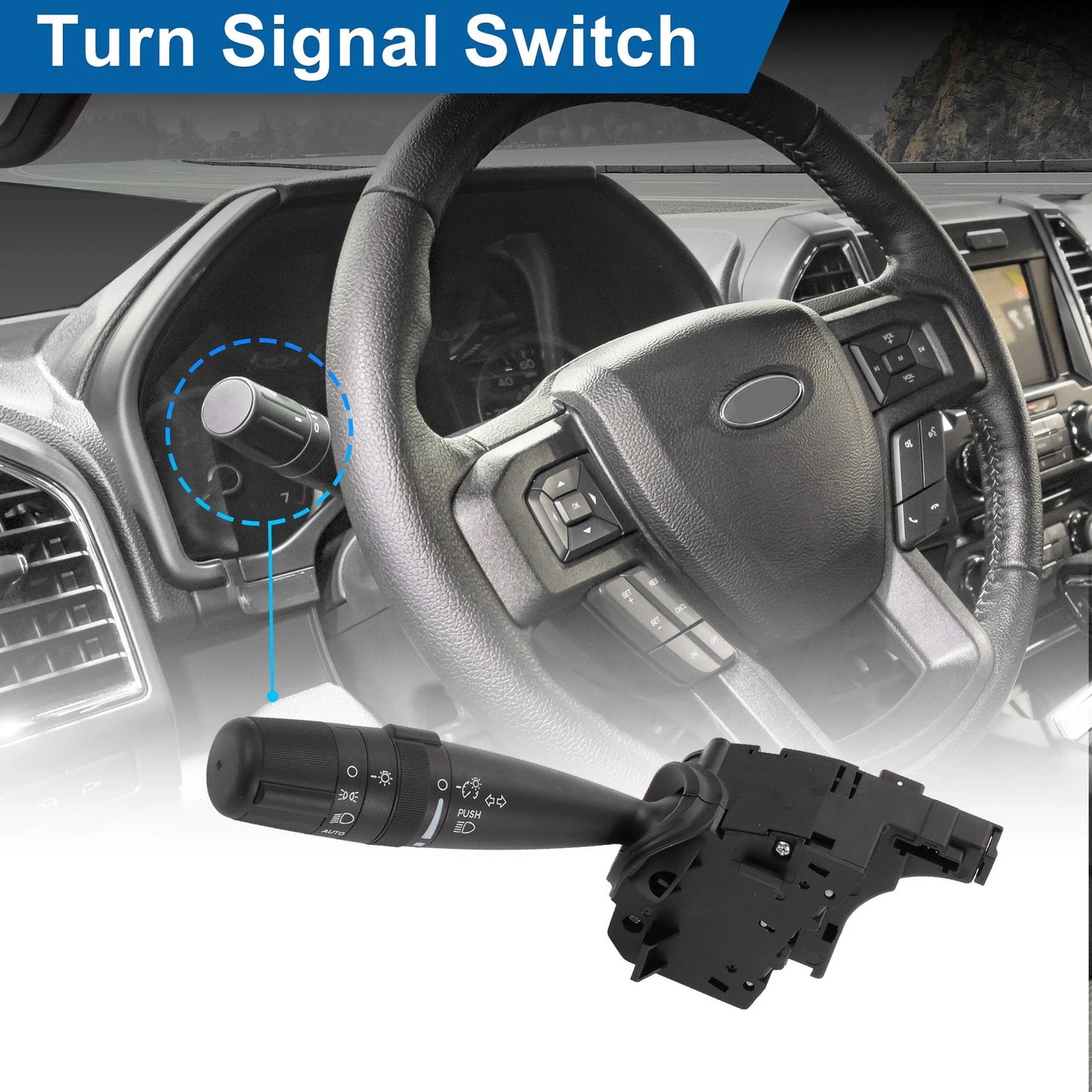 Turn Signal Switch Lever No.68015102AA for Dodge Avenger Journey (2008–2014)