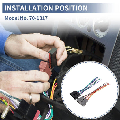 Car Stereo CD Player Wiring Harness Set for Dodge Aries K (1984-1989)