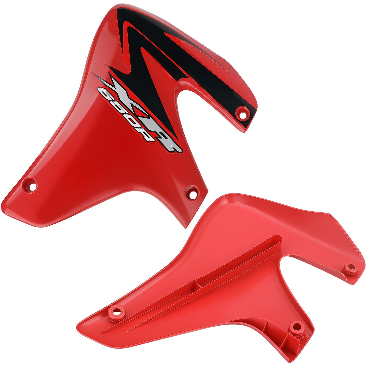 Set of 2 Radiator Shrouds for Honda XR650R (2000–2007) Plastic