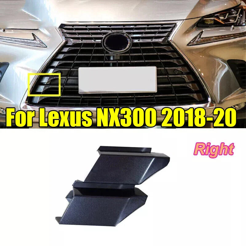 Right Front Bumper Tow Hook Eye Grille Cover for Lexus NX300 (2018–2020)