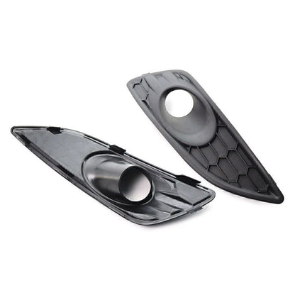 Front Bumper Grilles Fog Light Covers  Left & Right for Ford Fiesta (2012-2016)