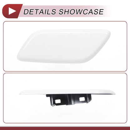 Front Left Washer Nozzle Cover for Lexus LX570 (2013-2015) - White 1 x Cap