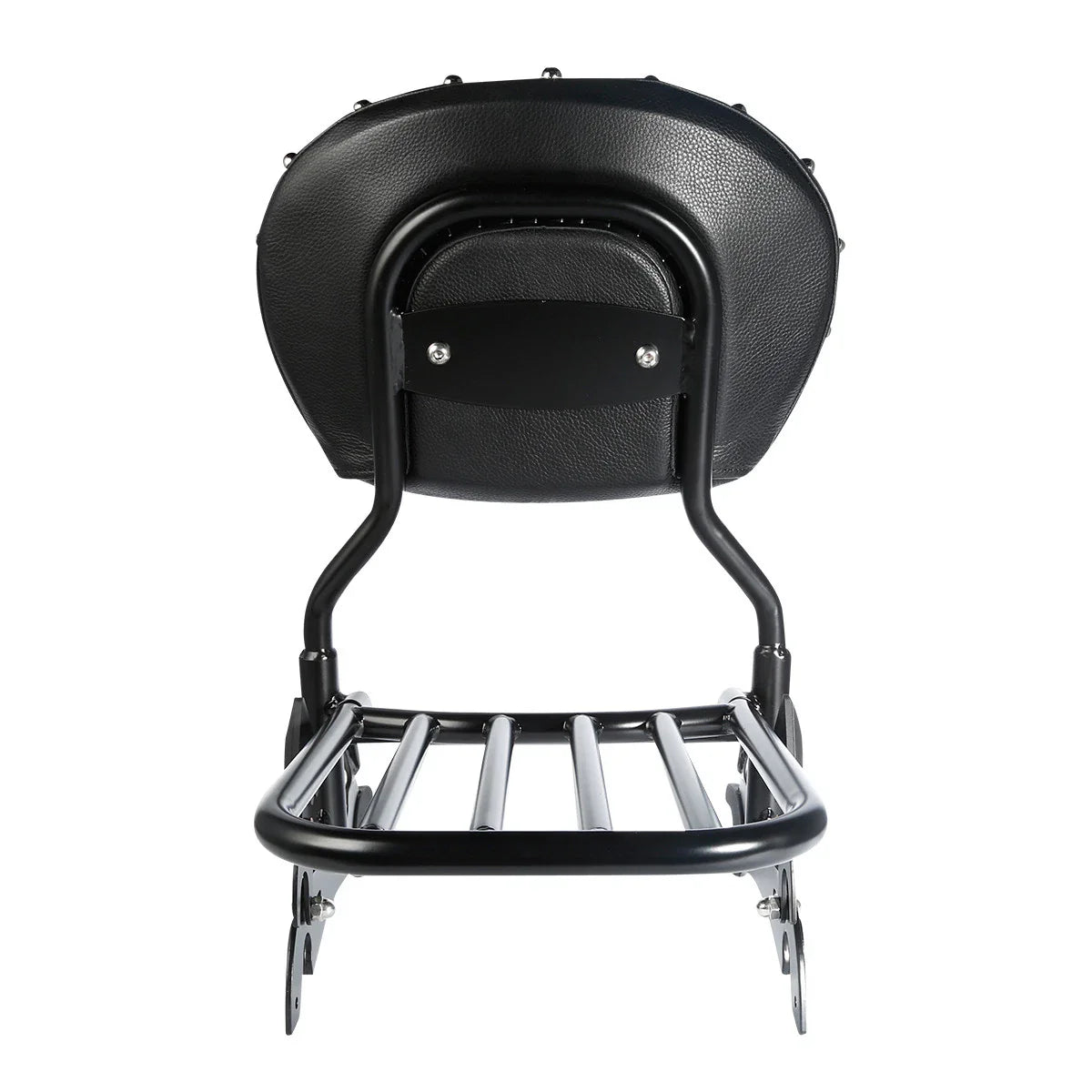 Sissy Bar & Backrest Pad Luggage Rack for Indian Chief Classic Dark Horse (16-18)