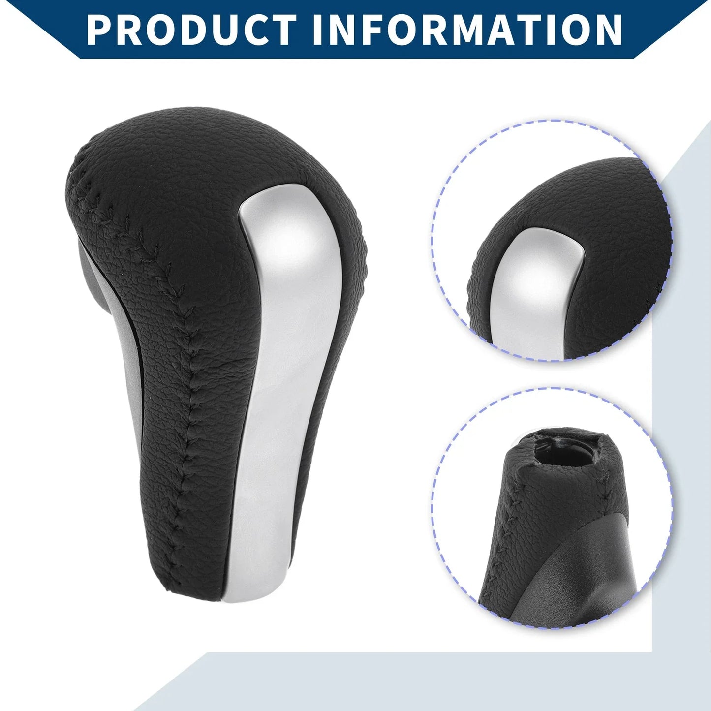 Automatic Gear Shifter Knob for Honda Accord (2008-2012) - Plastic Faux Leather