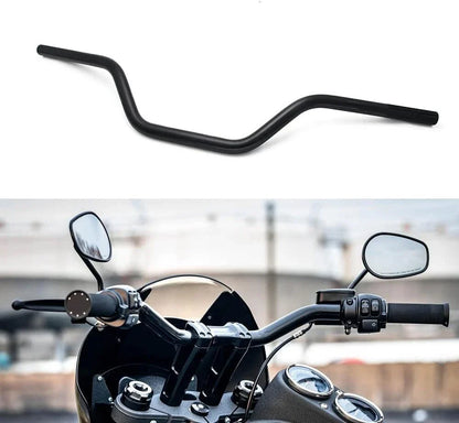 7/8'' 22mm Drag Handlebar Bar Black for Honda Yamaha Suzuki