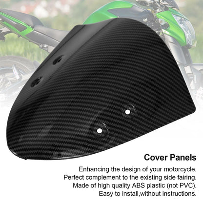 Carbon Front Windshield Fairing for Kawasaki ER-6N (2009–2014) A10