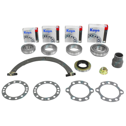 Rear Diff Bearing & Seal Kit + Oil for Landcruiser HDJ78 HDJ79 HDJ80 1990~2001