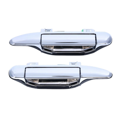 2 x Chrome Outer Door Handles for Nissan Patrol (1997–2016)