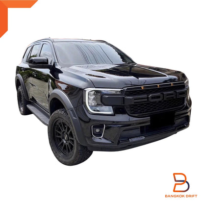 Matte Black Fender Flares for Ford Everest UB U704 (2022-2024)