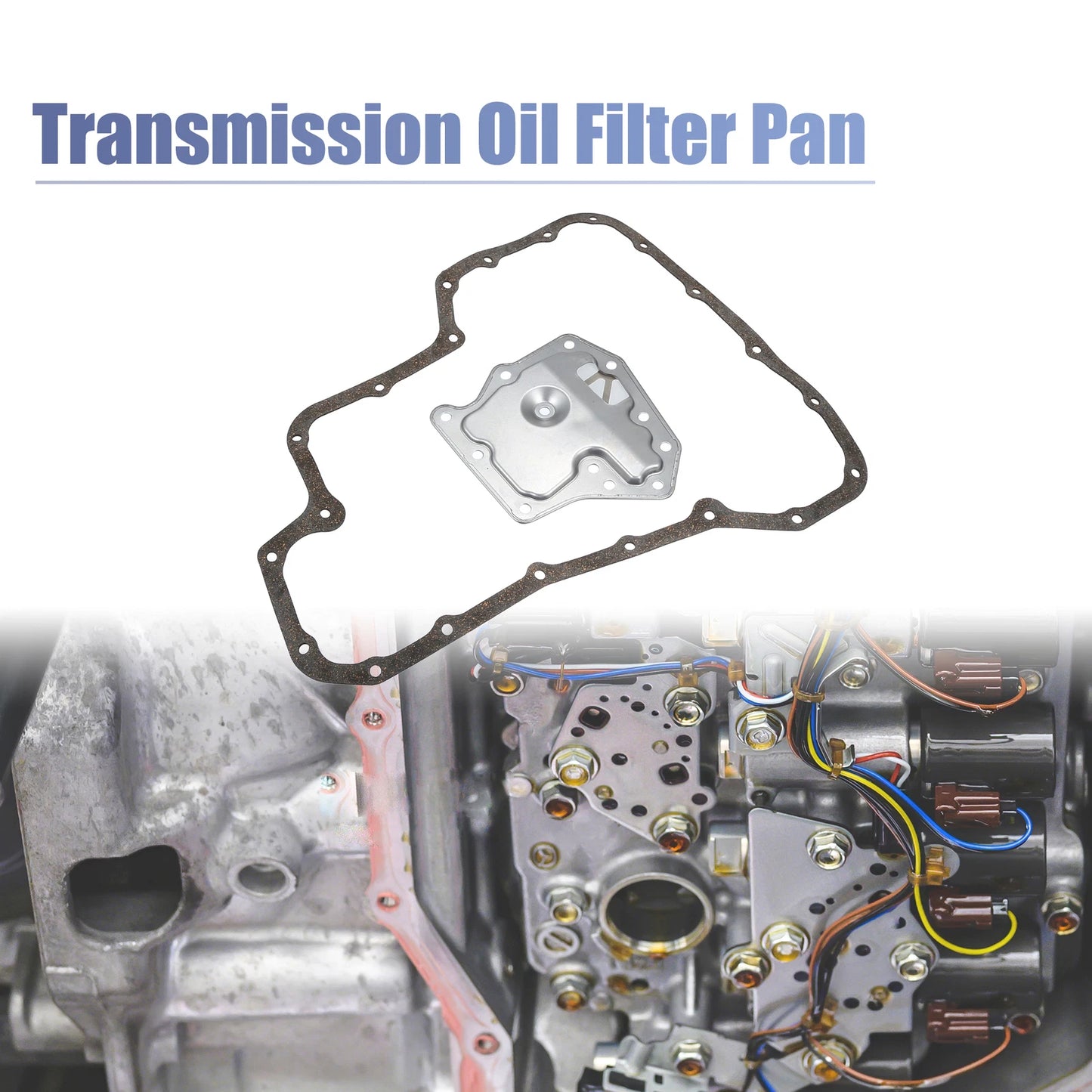 Transmission Filter Oil Pan Gasket Kit for Nissan Versa (2012) 3172831X01