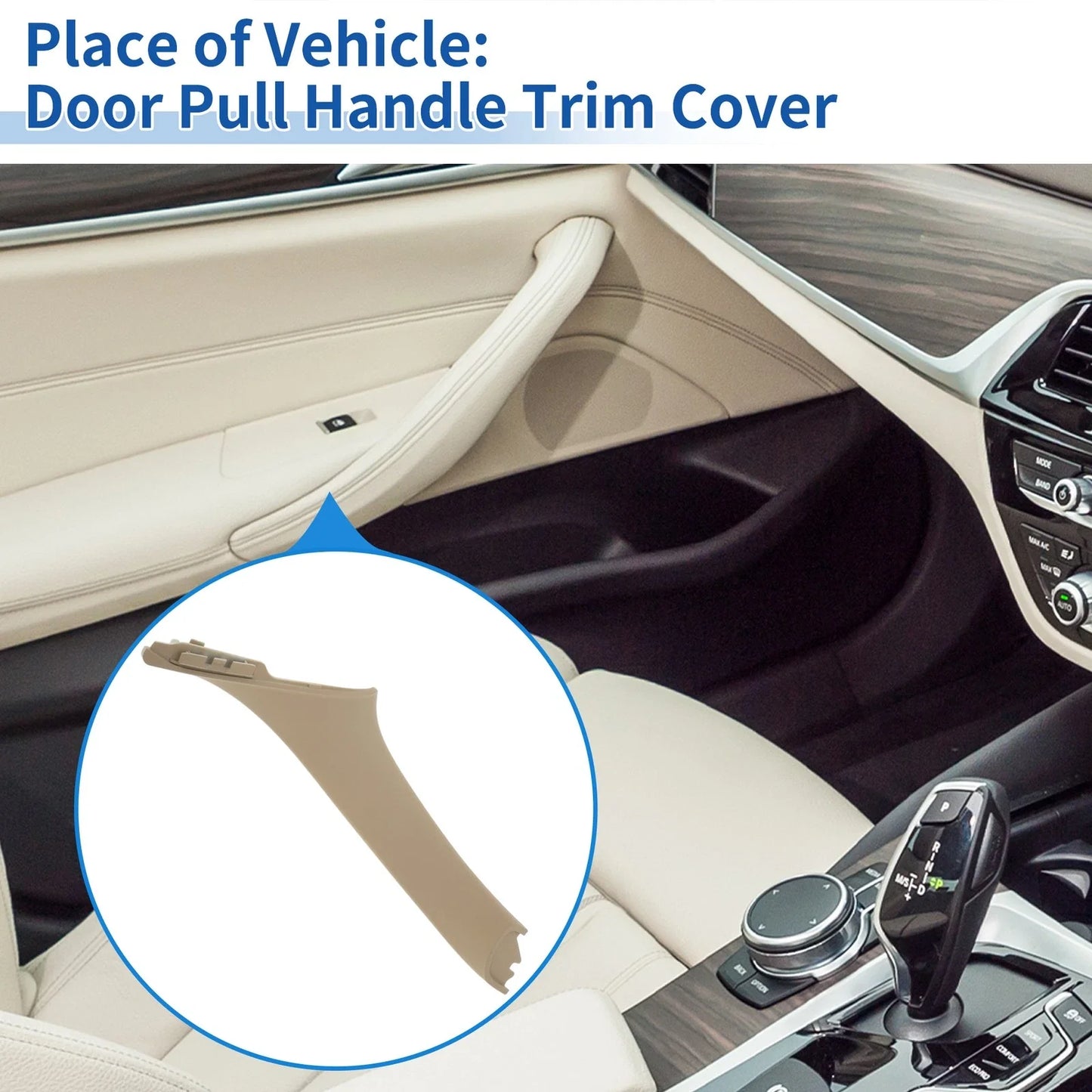 1 Set RHD Side Door Window Control Panel Cover for BMW 5 Series