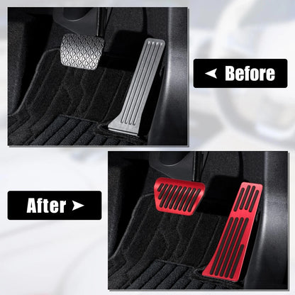 Pedal Covers Pedal Pads Red for BMW X3 X4 X5 X6 X7