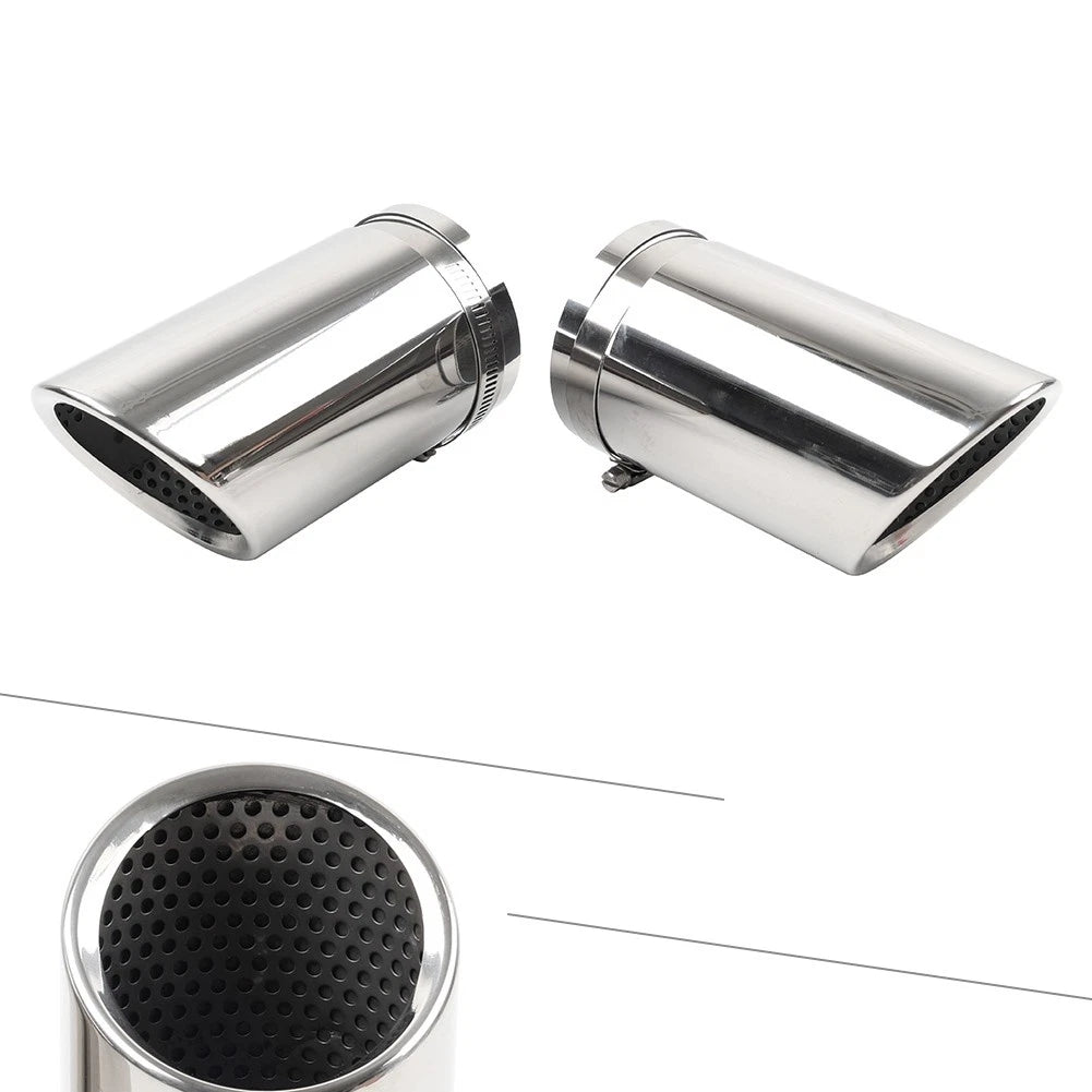 1Pc Black Front Bumper Fog Light Grille Cover for Audi A6 C5 (2002–2005)
