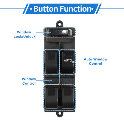 Power Window Switch for Toyota Avanza, Corolla (2000–2023)