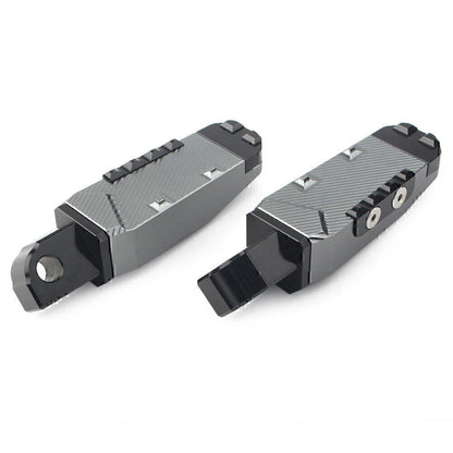 Rear Footrests Grey Pegs for Suzuki GSXR600/750/1300 Hayabusa (2001-2023)