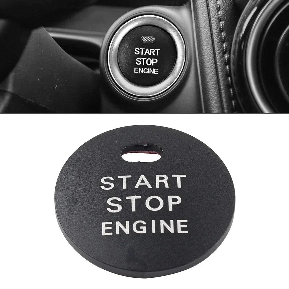 Black Engine Start Push Button Cover Trim for Mazda 3 6 CX-5 (2003-2023)