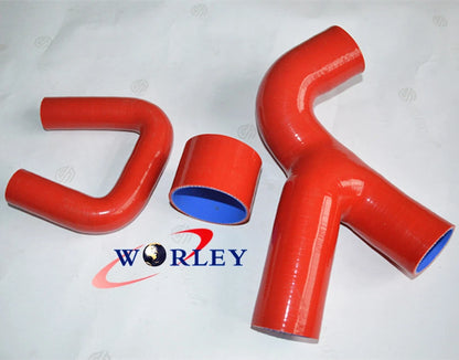 Silicone Turbo Hose for Subaru Impreza GC8 EJ20 WRX (1999–2000) Blue