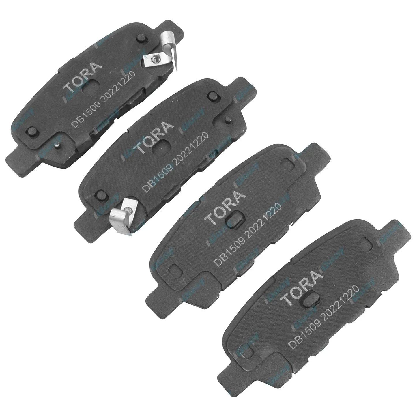 Rear Disc Brake Pads for Dualis J10 Wagon 2007~2016 ST Ti 2 4x4 Left+Right Set