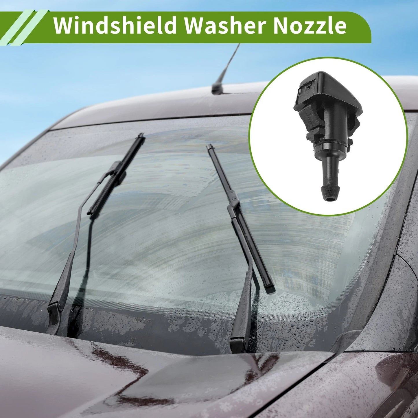 Windshield Washer Nozzle Set for Mitsubishi