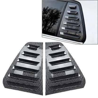Rear Window Side Vent Shutter Louvers for VW Golf MK7 MK7.5 (14-19) Pair