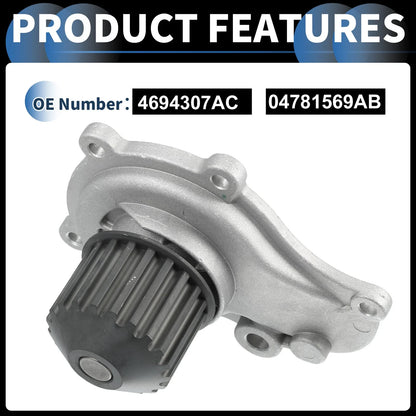 Water Pump with Seals for Chrysler Cirrus (1995-2000)
