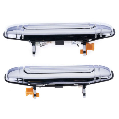 Set of 4 Chrome Door Handles for Mitsubishi Pajero (1991–2000)