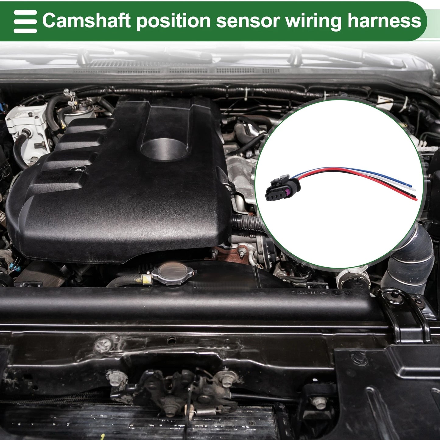 Set of 4 Pin Sensor Wiring Harnesses for Dodge Avenger (2011–2014) No. 05149141AF