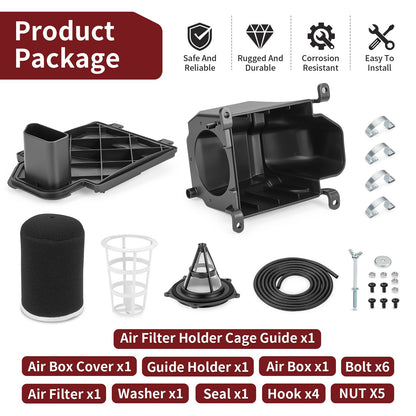 Air Filter Kit & Air Box Case for Yamaha YFZ450 (2004–2013)