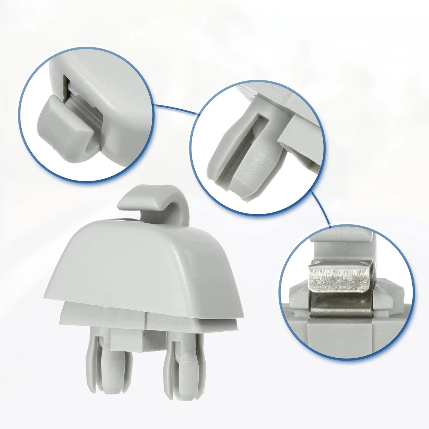 2 Pcs Sun Visor Hook Clip for Volkswagen